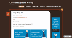 Desktop Screenshot of ciocolatacupiper.wordpress.com
