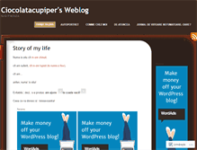 Tablet Screenshot of ciocolatacupiper.wordpress.com