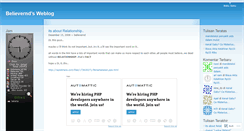 Desktop Screenshot of believernd.wordpress.com