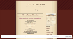 Desktop Screenshot of pizzaychocolateb.wordpress.com