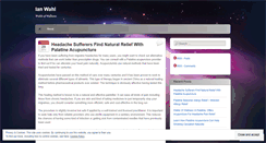 Desktop Screenshot of ianwahl.wordpress.com