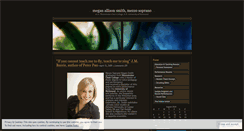 Desktop Screenshot of meganallisonsmith.wordpress.com