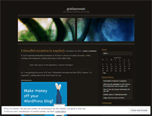 Tablet Screenshot of gratisaccount.wordpress.com