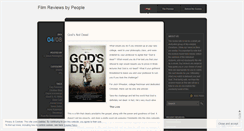Desktop Screenshot of filmreviewsbypeople.wordpress.com