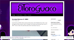 Desktop Screenshot of eltoroguaco.wordpress.com