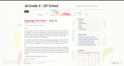 Desktop Screenshot of grade4gps.wordpress.com