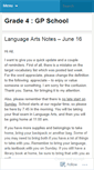 Mobile Screenshot of grade4gps.wordpress.com