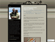 Tablet Screenshot of candyscorner.wordpress.com