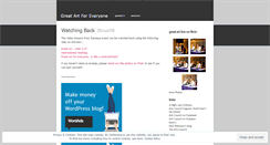 Desktop Screenshot of greatartforeveryone.wordpress.com