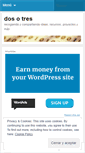 Mobile Screenshot of dosotres.wordpress.com