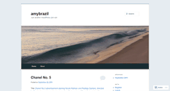 Desktop Screenshot of amybrazil.wordpress.com