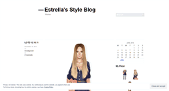 Desktop Screenshot of estrellathespian.wordpress.com