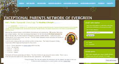 Desktop Screenshot of epnevergreen.wordpress.com