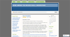 Desktop Screenshot of christiandefenders.wordpress.com