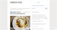 Desktop Screenshot of greenfed.wordpress.com