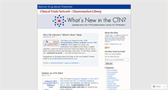 Desktop Screenshot of ctndisseminationlibrary.wordpress.com