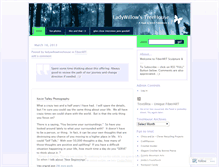 Tablet Screenshot of ladywillowtreehouse.wordpress.com