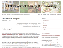 Tablet Screenshot of oldtaverntales.wordpress.com