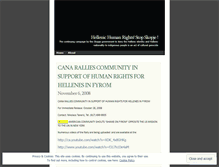 Tablet Screenshot of hellenichumanrights.wordpress.com