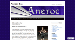 Desktop Screenshot of aneroc.wordpress.com
