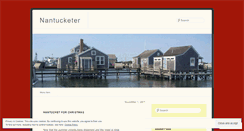 Desktop Screenshot of nantucketer.wordpress.com