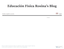 Tablet Screenshot of educacionfsicarosina.wordpress.com