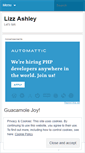 Mobile Screenshot of lizzashley.wordpress.com