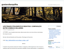 Tablet Screenshot of gustavobarquilha.wordpress.com