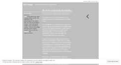 Desktop Screenshot of eliecottage.wordpress.com