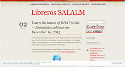 Desktop Screenshot of librerossalalm.wordpress.com