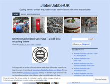 Tablet Screenshot of jibberjabberuk.wordpress.com