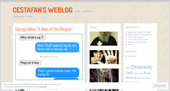 Desktop Screenshot of cestafan.wordpress.com