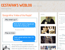 Tablet Screenshot of cestafan.wordpress.com