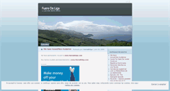 Desktop Screenshot of fueradeliga.wordpress.com