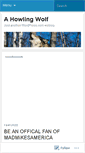 Mobile Screenshot of ahowlingwolf.wordpress.com