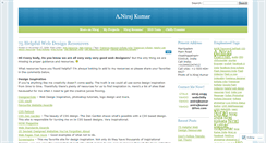 Desktop Screenshot of anirajkumar.wordpress.com