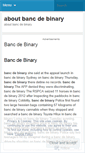 Mobile Screenshot of blogs.aboutbancdebinary.wordpress.com