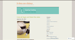 Desktop Screenshot of debemcomabalanca.wordpress.com