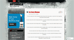 Desktop Screenshot of botshabela.wordpress.com