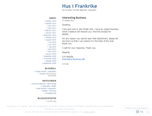 Tablet Screenshot of husifrankrike.wordpress.com