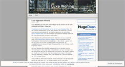 Desktop Screenshot of luxewoning.wordpress.com