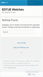 Mobile Screenshot of edtjewatches.wordpress.com