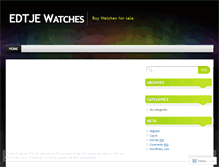 Tablet Screenshot of edtjewatches.wordpress.com