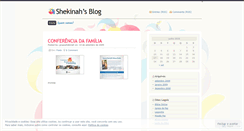 Desktop Screenshot of gruposhekinah.wordpress.com