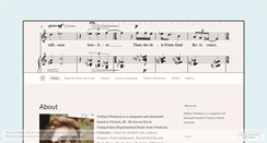 Desktop Screenshot of nathanfriedmanmusic.wordpress.com