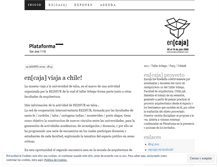 Tablet Screenshot of encaja.wordpress.com