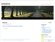 Tablet Screenshot of kurtnybroe.wordpress.com