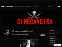 Tablet Screenshot of cinecaveira.wordpress.com