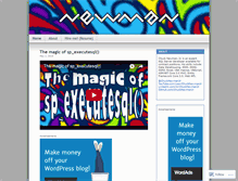 Tablet Screenshot of chucknewmanjr.wordpress.com