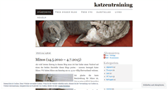 Desktop Screenshot of katzentraining.wordpress.com